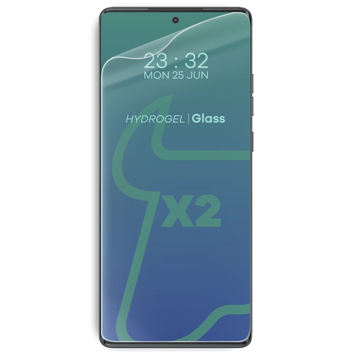 Folia hydrożelowa Bizon Film Hydrogel Front Duo do Motorola Moto G85 5G, 2 sztuki